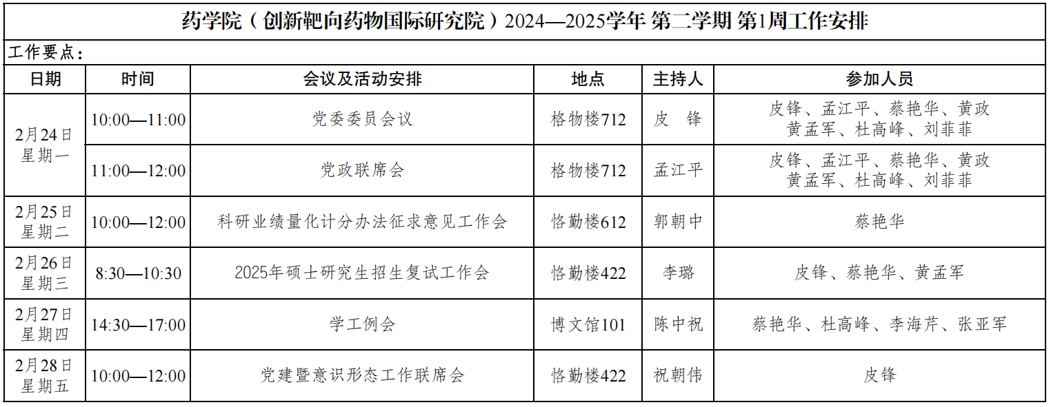 第1周工作安排-药学院创新靶向药物国际研究院2024-2025学年 第二学期.png